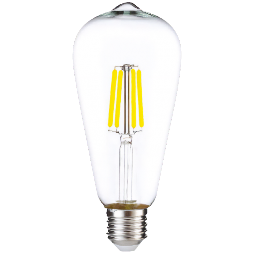 ST64 Rustik Ampul Beyaz