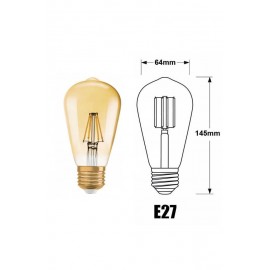 ST64 Rustik Ampul Günışığı 40W