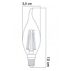 T35 Kıvrık Buji Ampul