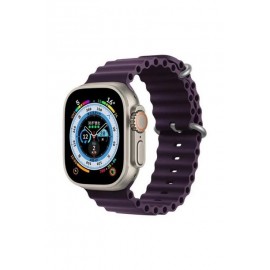 Apple Watch Uyumlu Oluklu Silikon Kordon