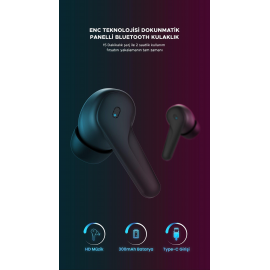 S50 ENC Dokunmatik Kulaklık S50 ENC Dokunmatik Kulaklık