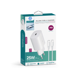 25W Hızlı Şarj Seti | Type-C - Type-C Kablo