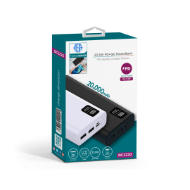 22.5W PD Destekli Powerbank