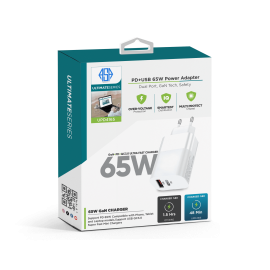 65W Çift Çıkışlı Adaptör 65W Çift Çıkışlı Adaptör