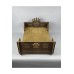 Petybed Ahşap Dekoratif Ve Demonte Süngerli Welsoft Kedi Köpek Yatağı 50x40 Cm - Kahverengi