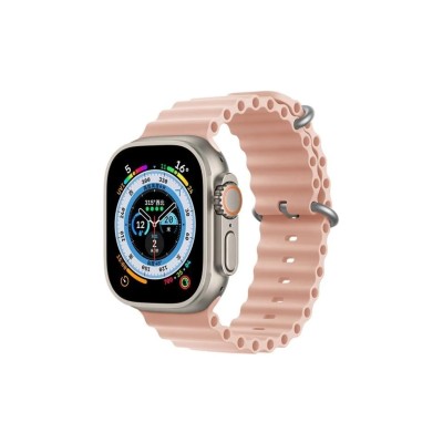 Watch Uyumlu Kordon 49/45mm 44mm 42mm Watch Ultra-watch 8/7/6/5/4/3/2/1-dt8 Ultra-w58-dt8 Max - Rose