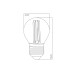 3 Adet G45 Şeffaf Cam E27 Mini Led Ampul - 6500 Kelvin Beyaz