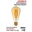 Rustik Led Ampul 2 Li Eko Paket. Amber E27 Duy Armut Tipi St64 Dekoratif