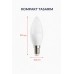 10 Adet 8w Led Ampul E14 Duy 3200k Gün Işığı Buji Mum Tipi Tasarruflu İnce Duy Avize Ampulü