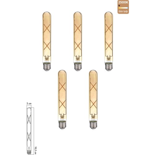 Rustik Led Ampul E27 4w 2500k Gün Işığı Erd-32