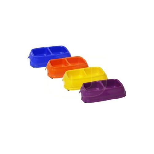 Plastik Ikili Mama Kabı 2x250 Ml - Sarı