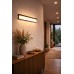24w Günışığı Led Aplik - Modern Ve Şık Duvar Aydınlatması - Siyah