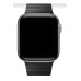 Apple Watch Uyumlu Paslanmaz Çelik Baklalı Kordon - Siyah