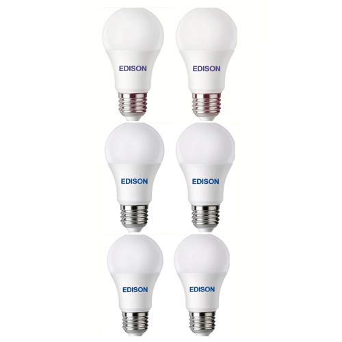 Led Ampul Beyaz Renk 9 Watt Tasarruflu 6lı Paket