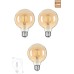 Rustik Led Ampul E27 G95 8w 2500k Gün Işığı Erd-86