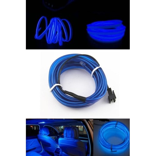 Araç Içi Mavi Torpido Ledi - Ip Neon Led