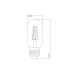 Rustik Led Ampul 6w 2500k E27 Gün Işığı Erd-45