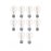 10lu Rustik A60 Led Filament Ampul E27 Gün Işığı Aydınlatma Ampulü Led Ampul