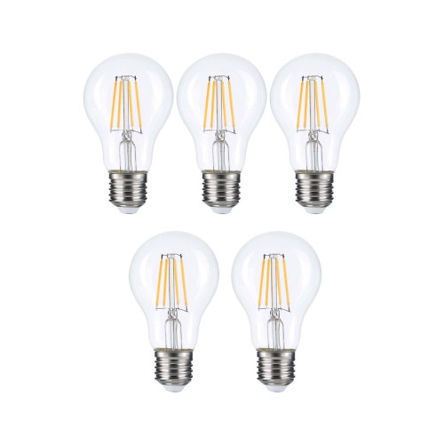 Led Rustik Ampul E27 6w 3000k Gün Işığı Erd-95 5'li