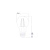 Led Rustik Ampul E27 6w 3000k Gün Işığı Erd-95 5'li