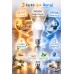 10 Adet 3 Renk Modlu 10w Led Ampul E27 Duy Anahtarla Renk Değişen 3 Işık Tek Ampul
