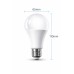 10 Adet 3 Renk Modlu 10w Led Ampul E27 Duy Anahtarla Renk Değişen 3 Işık Tek Ampul