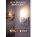 Beyaz 2 Modlu Gece Lambası Tak Çalıştır Priz Tipi Led Gece Işığı Bebek Çocuk Yatak Odası Kullanım