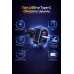 75w Hızlı Araç Şarj Cihazı Usb-c Pd Qc 3.0 3 Çıkışlı Çakmaklık Telefon Şarj Adaptörü - Siyah