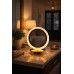 Dokunmatik Kristal Led Masa Lambası 3 Kademe Işıklı Şarjlı Dekoratif Gece Lambası Modern Tasarım - Altın