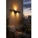 Dekoratif Martı Led Aplik - Duvar Tipi Led Aplik- 12 W 3000k Iç Ve Dış Mekan Siyah Kasa 220 V Enerji