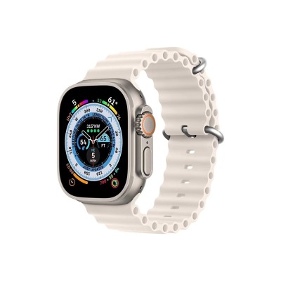 Apple Watch 49mm 45mm 44mm 42mm Uyumlu Kordon - Ocean Bej
