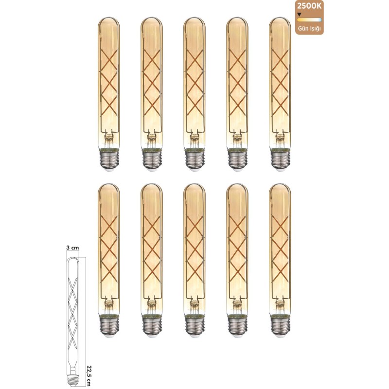Led Ampul 6w 2500k E27 Erd-33