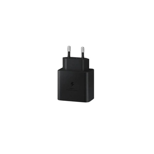 45w Type C Hızlı Şarj Adaptörü Şarj Başlığı - Siyah
