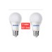 Led Ampul Beyaz Renk 9 Watt Tasarruflu 2li Paket Ampül