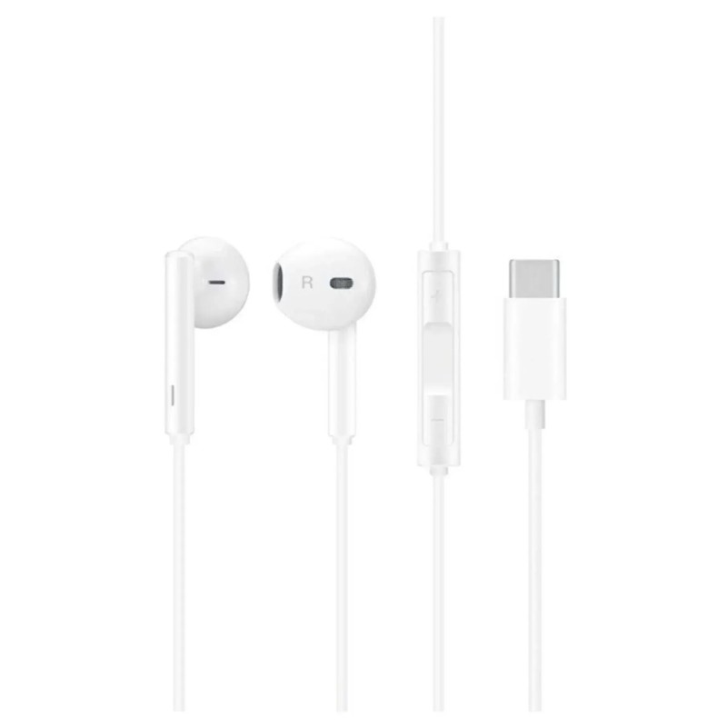 İphone 17 Air - İphone 17 - İphone 17 Pro - İphone 17 Pro Max Uyumlu Type-c Kulaklık - Beyaz