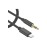 Lightning To 3.5mm Jack Aux Kablo Iphone 7 8 X 7 Plus 8 Plus 11 Uyumlu - Siyah