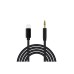 Lightning To 3.5mm Jack Aux Kablo Iphone 7 8 X 7 Plus 8 Plus 11 Uyumlu - Siyah