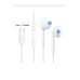 İphone 15/16/17 Ve Pro Serileri İle Uyumlu Type-c Kulaklık Stereo Mikrofonlu Kaliteli Kulaklık - Beyaz
