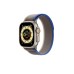 Apple Watch Uyumlu 49mm 45mm 44mm 42mm Uyumlu Ultra/8/7/6/5/4/3/2/1 Loop Kordon - Mavi-gri