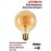 2 Adet Style E27 40w G95 Rustik Glop Lamba Dimmer Uyumlu - Nocolor-c5ee866a