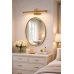 Edison Gold LED Aplik – Beyaz Işık Banyo Duvar Ayna/Tablo Aydınlatması
