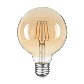 Edison Rustik LED Ampul G95 Globe E27 Duy Sarı Işık