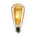 Edison Rustik LED Ampul ST64 – 2’li Paket, E27 Duy, Armut Tipi, 4W Amber (Dekoratif Vintage)