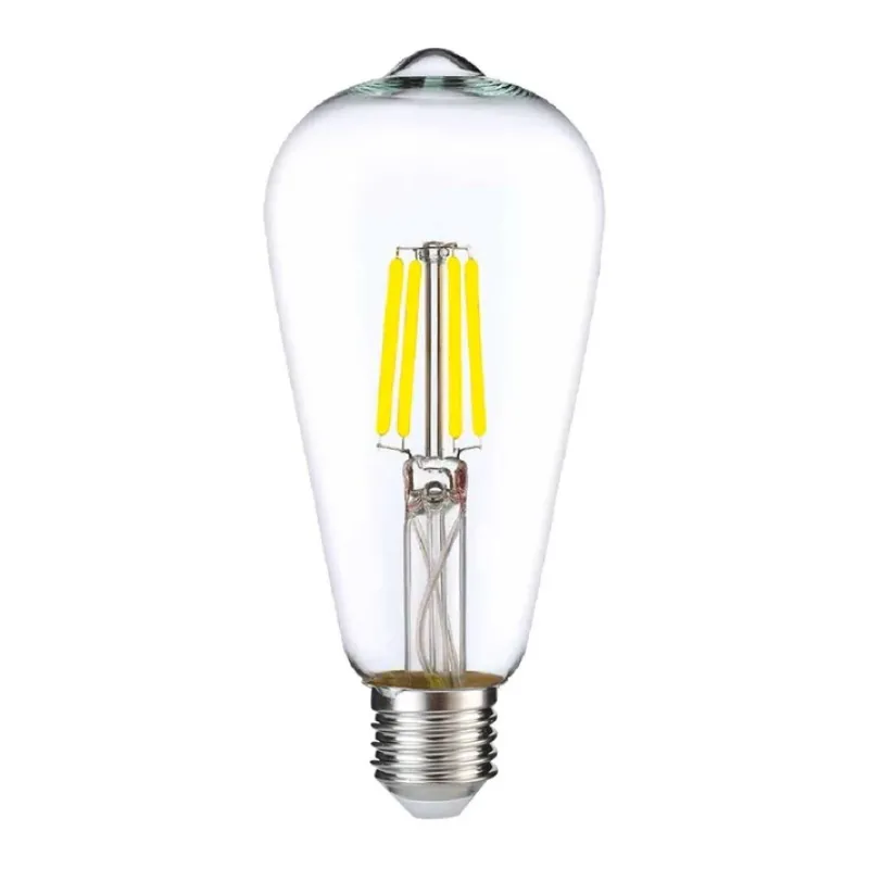 Edison Rustik LED Armut Ampul ST64 – E27 Duy, 6W 6500K Beyaz Işık